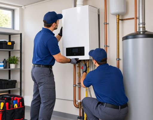 boiler installation and replacement image