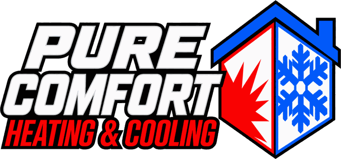Pure Comfort Heating and Cooling logo