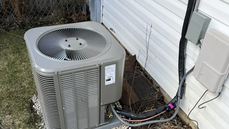 New Lennox air conditioner installed by Pure Comfort at a Glendale Heights, IL home